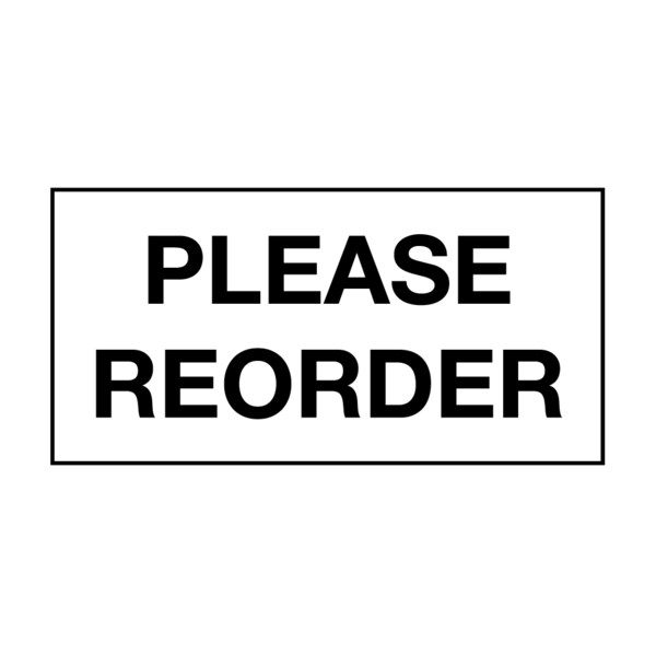 Printed Chart Tape - Please Reorder, PK3